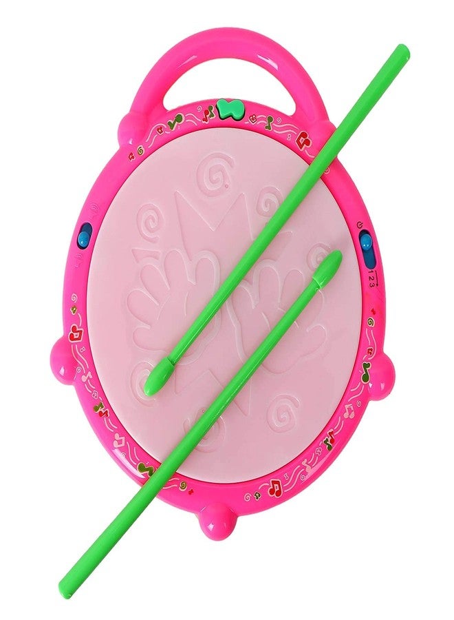 Aganta Drum for Kids Musical Drum for Babies Flash Drum for Kids Musical Drum Toys for Kids Musical Drum Set for Kids Drum with Stick Set for Babies - Image 2